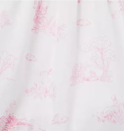 The Bunny Toile Baby Dress