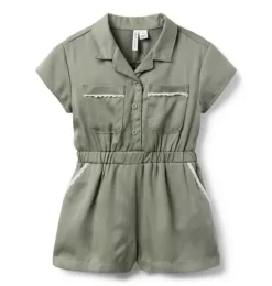 The Cargo Twill Romper