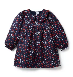 The Cherry Collared Dress