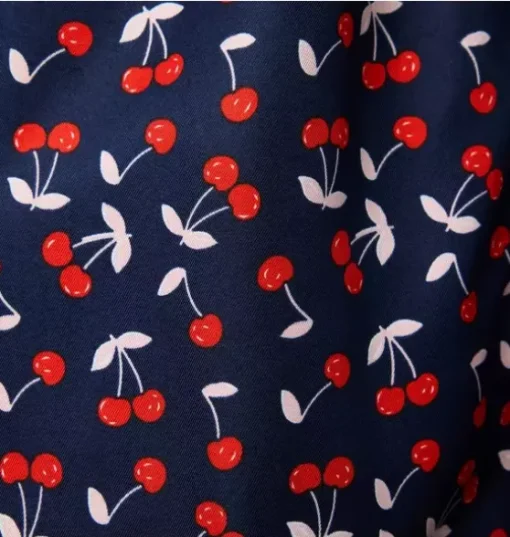 The Cherry Collared Dress
