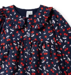 The Cherry Collared Dress