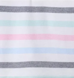 The Classic Striped Pique Polo
