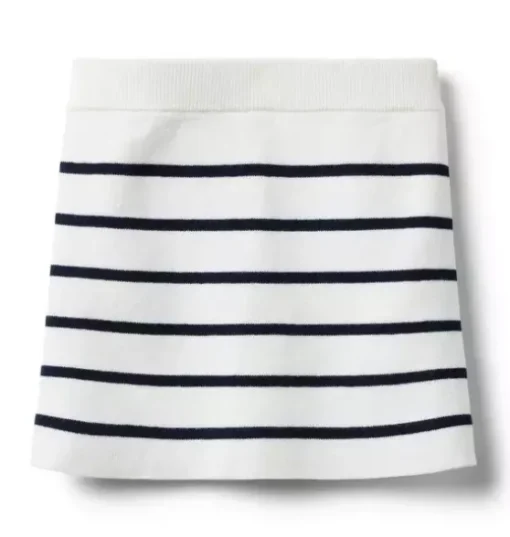 The Classic Striped Sweater Skirt