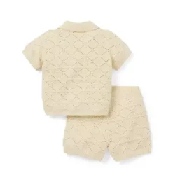 The Crochet Cabana Matching Baby Set