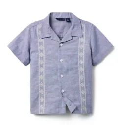 The Embroidered Cabana Shirt