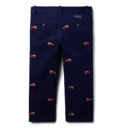 The Embroidered Holiday Corduroy Pant