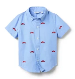 The Embroidered Oxford Shirt
