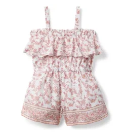The Floral Fresco Romper