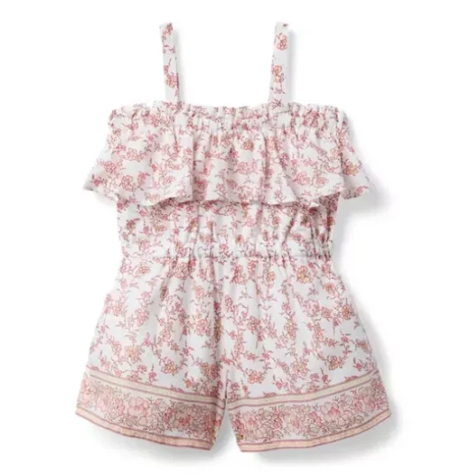 The Floral Fresco Romper