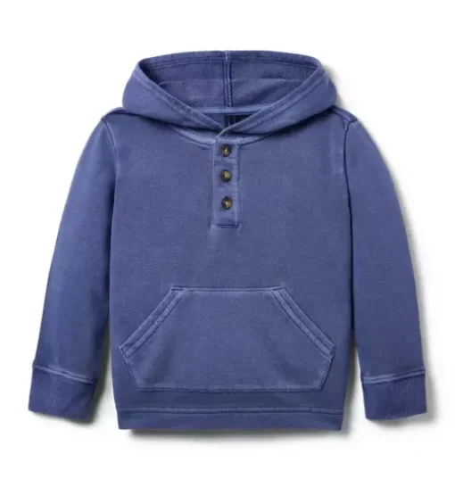 The Henley Hooded Sweatshirt