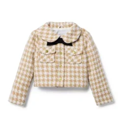 The Houndstooth Bow Jacket
