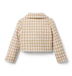 The Houndstooth Bow Jacket