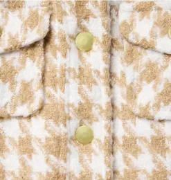 The Houndstooth Bow Jacket