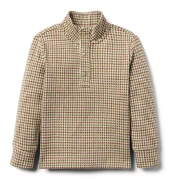 The Houndstooth Jacquard Pullover