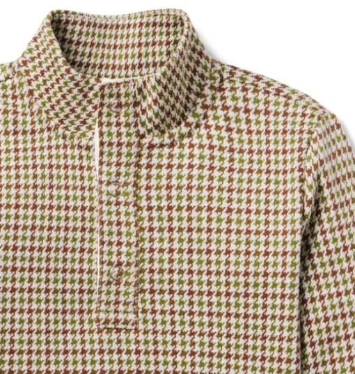 The Houndstooth Jacquard Pullover