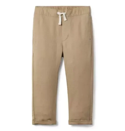 The Linen-Cotton Pull-On Pant