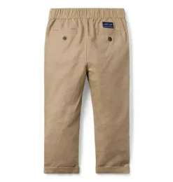 The Linen-Cotton Pull-On Pant
