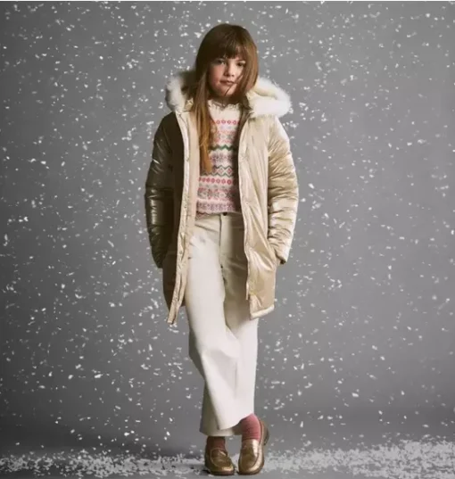The Metallic Puffer Coat