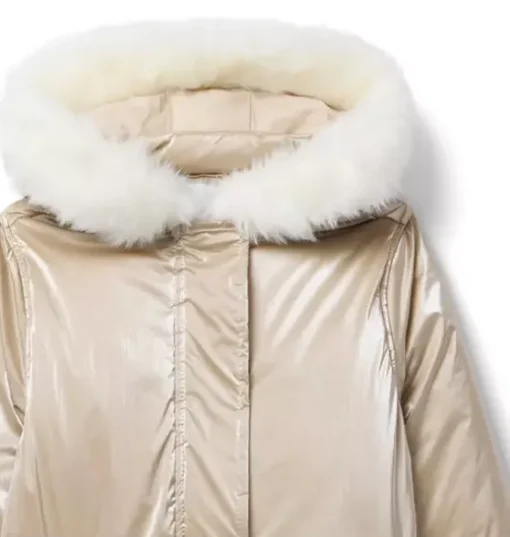 The Metallic Puffer Coat