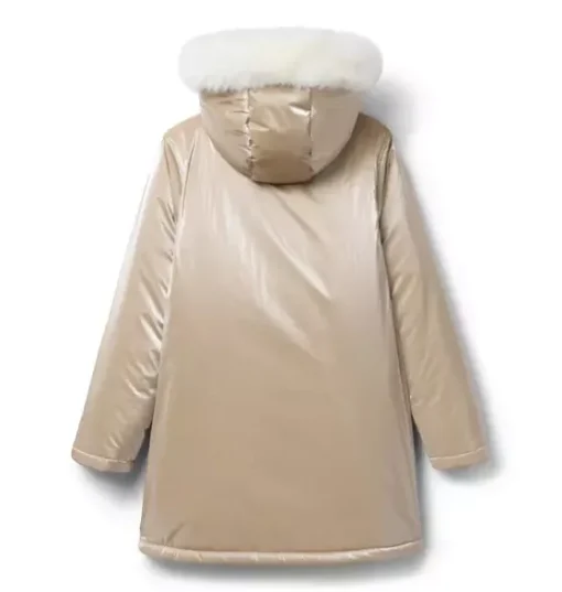 The Metallic Puffer Coat