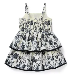 The Noir Floral Dress