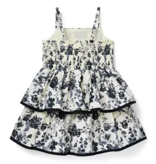 The Noir Floral Dress