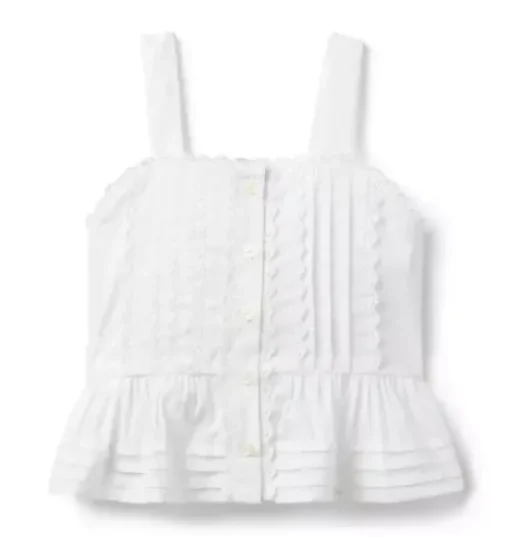 The Pintuck Peplum Top