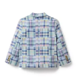 The Plaid Patchwork Blazer