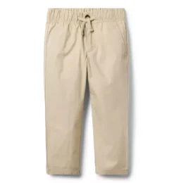 The Poplin Drawstring Pant