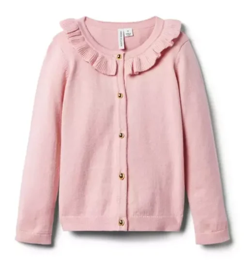 The Ruffle Collar Cardigan