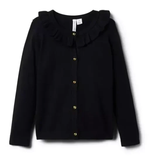 The Ruffle Collar Cardigan