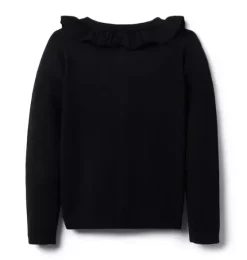The Ruffle Collar Cardigan