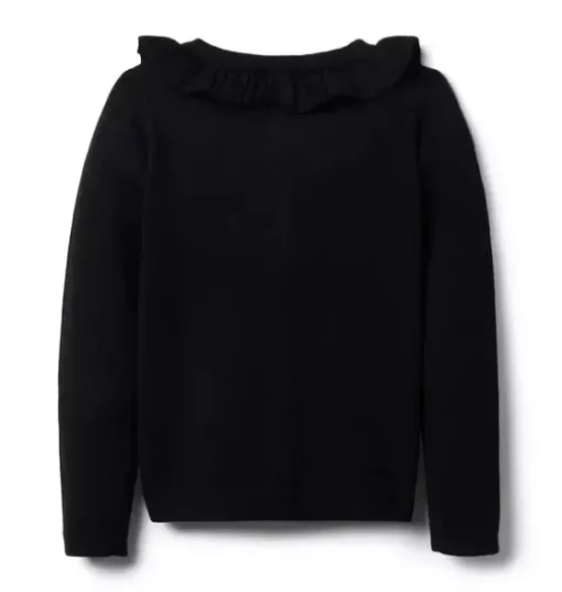 The Ruffle Collar Cardigan