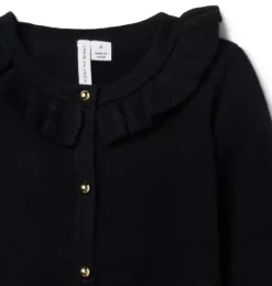 The Ruffle Collar Cardigan