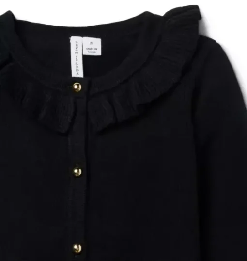 The Ruffle Collar Cardigan