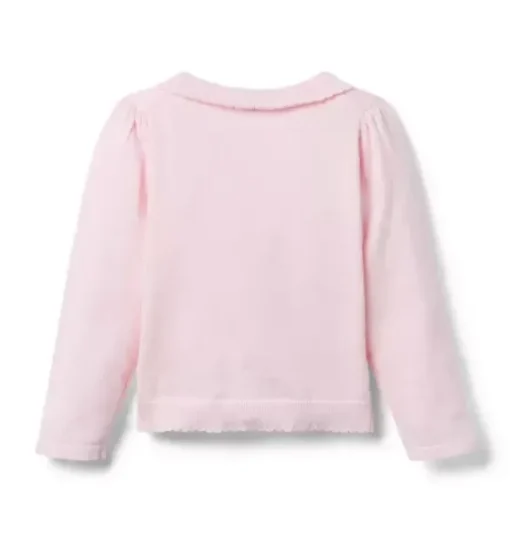 The Scallop Trim Cardigan