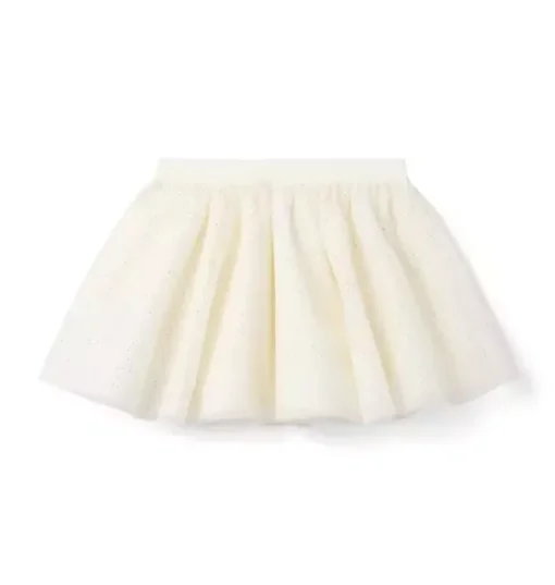The Sparkle Tulle Dot Skirt