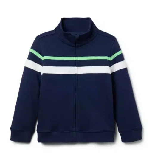 The Stripe French Terry Jacket