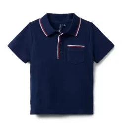 The Stripe Pocket Polo