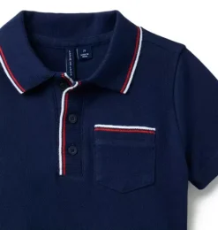 The Stripe Pocket Polo