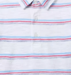 The Striped Slub Polo