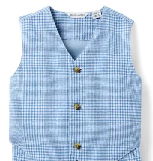 The Tattersall Baby Suit Set