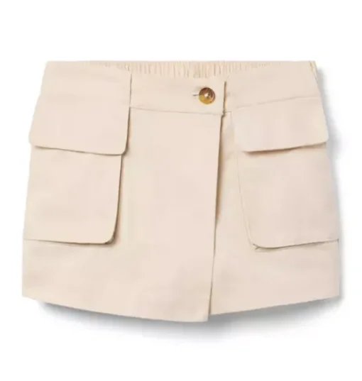 The Twill Cargo Skort
