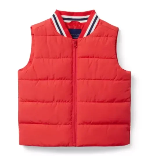 The Varsity Puffer Vest