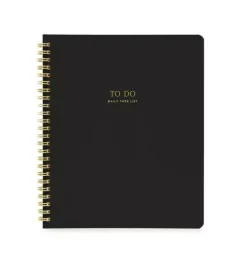 To Do Notebook, Black