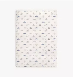 Transit Treasures Toddler Duvet Set - Blue