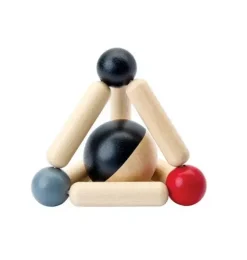 TRIANGLE CLUTCHING TOY-HIGH CONTRAST