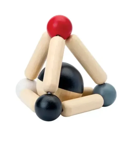TRIANGLE CLUTCHING TOY-HIGH CONTRAST
