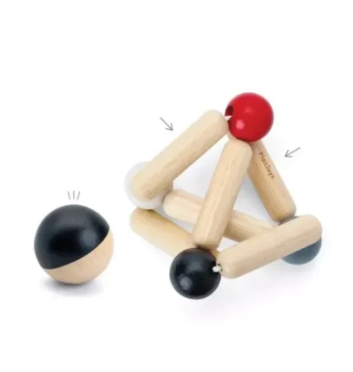 TRIANGLE CLUTCHING TOY-HIGH CONTRAST