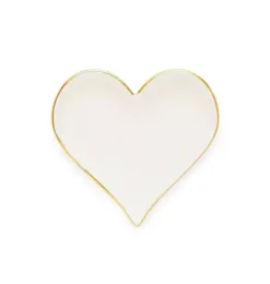 Trinket Tray, Bordered Heart
